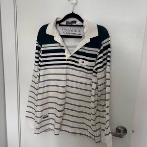 Vintage Tommy Hilfiger Polo 100% Cotton Size Large